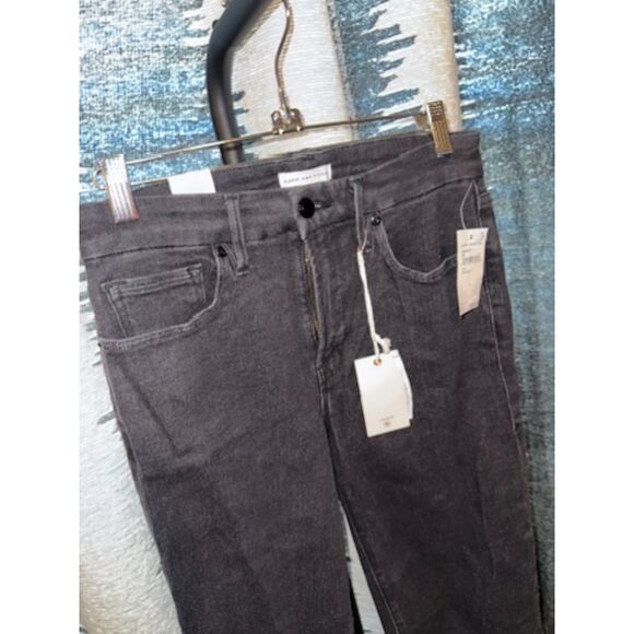 NWT Good American Good Legs Straight Jeans in Black size 6 - Picture 4 of 13